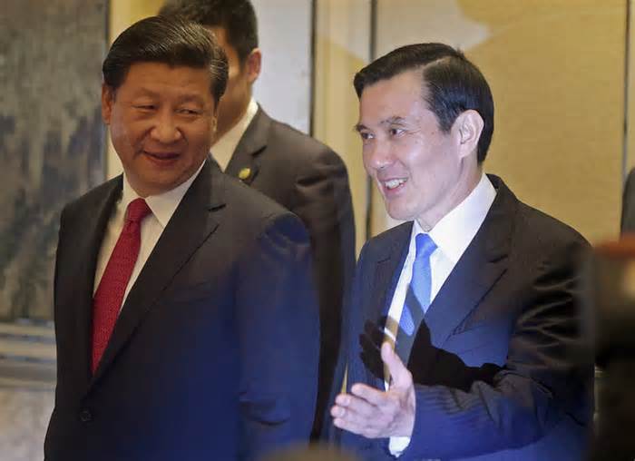 Chủ tịch Trung Quốc Tập Cận Bình gặp cựu lãnh đạo Đài Loan Mã Anh Cửu