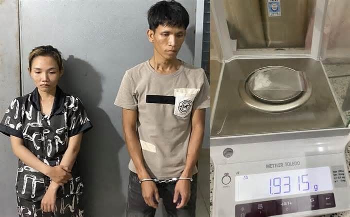 Bắt đôi nam nữ ở Quảng Nam mua ma túy về bán kiếm lời