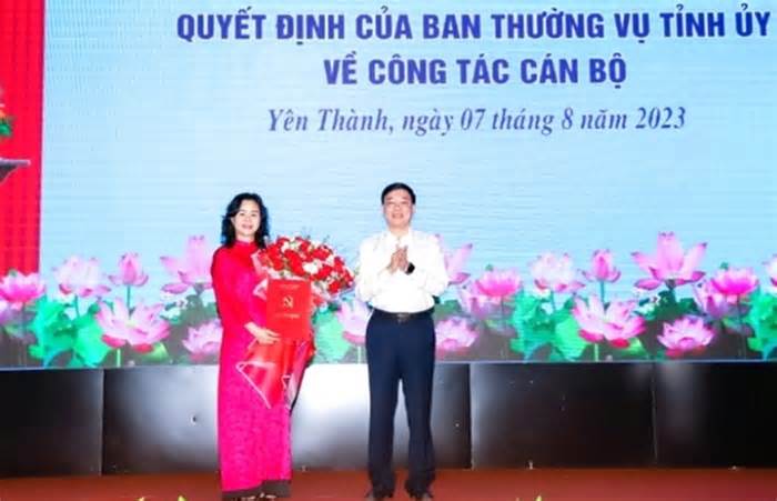 Nghệ An: Chân dung nữ tiến sỹ được chỉ định làm Bí thư Huyện ủy