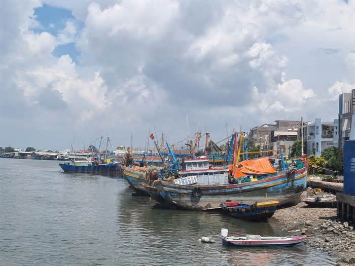 Đang tìm kiếm tàu cá và 14 lao động gặp sự cố trên biển Bình Thuận