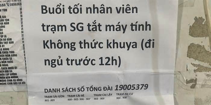 Nhân viên trẻ ham thức khuya, nhà xe dán tờ giấy đọc ấm lòng