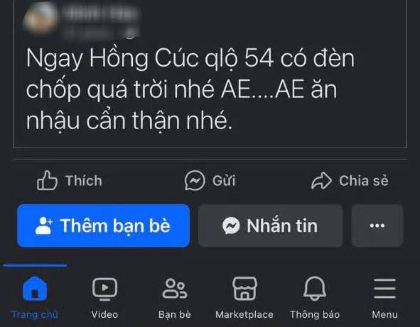 Xử phạt thanh niên lên mạng thông báo chốt đo nồng độ cồn