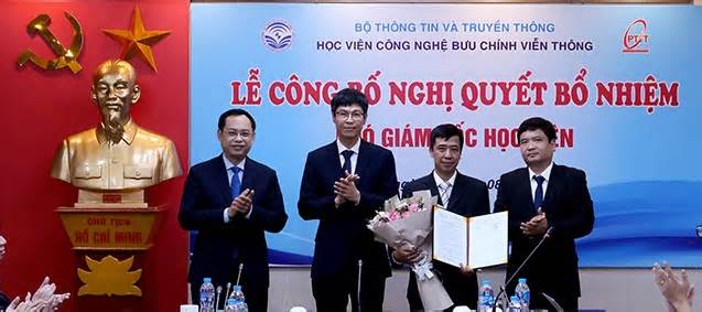 Học viện Công nghệ Bưu chính Viễn thông bổ nhiệm thêm 1 Phó Giám đốc