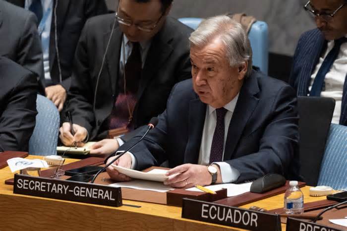 Tổng thư ký Liên Hiệp Quốc: chiến sự ở Gaza làm chia rẽ nội bộ Hội đồng Bảo An