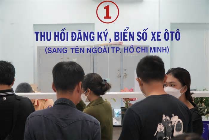 Thủ tục sang tên xe để cấp biển số định danh khi chủ cũ đã qua đời