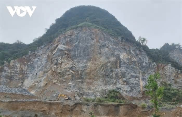 Tai nạn lao động làm chết người tại mỏ đá ở Quảng Bình