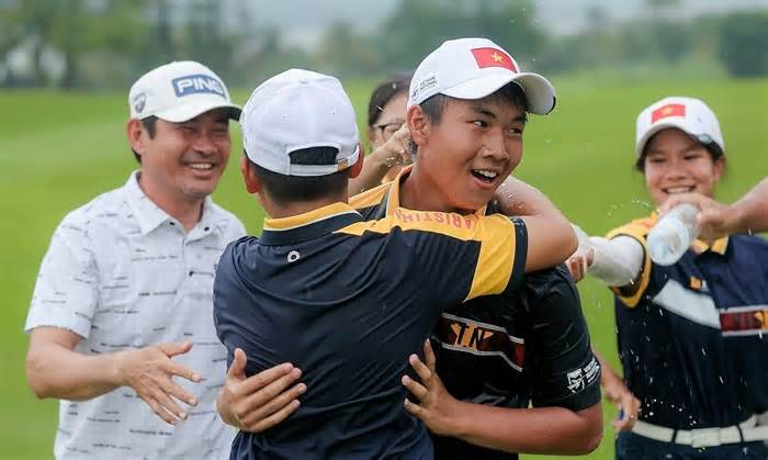 Việt Nam thêm huy chương golf nghiệp dư đồng đội Đông Nam Á