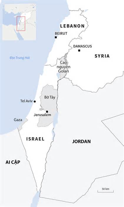 Tên lửa Hezbollah lần đầu bay tới Tel Aviv