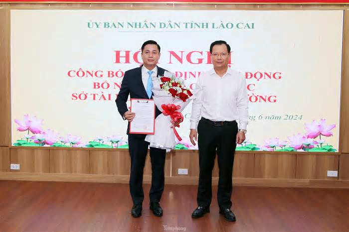 Bổ nhiệm Phó Chủ tịch huyện làm Phó Giám đốc Sở Tài nguyên và Môi trường tỉnh Lào Cai