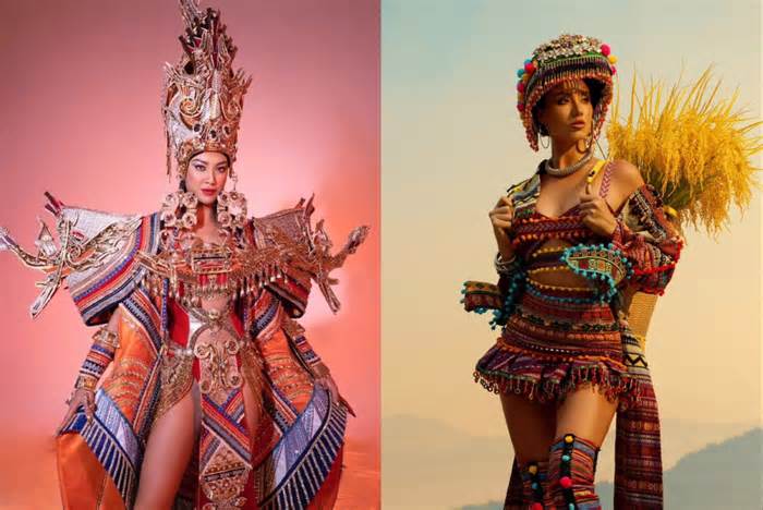 Những trang phục ấn tượng và kỳ lạ ở Hoa hậu Siêu quốc gia