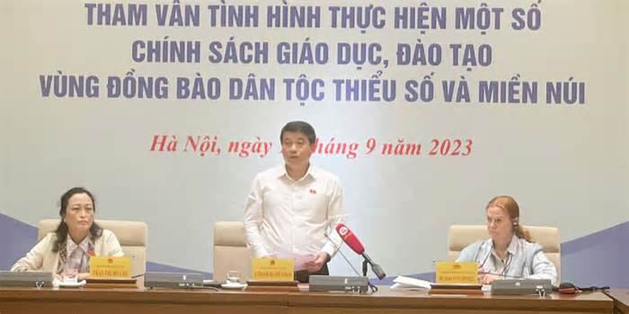 Số lượng học sinh dân tộc thiểu số đều tăng ở các cấp học