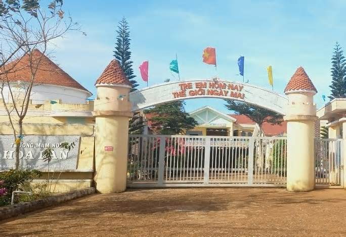 Diễn biến bất ngờ vụ hiệu trưởng mầm non ở Đắk Nông bị tố điều giáo viên tiếp khách