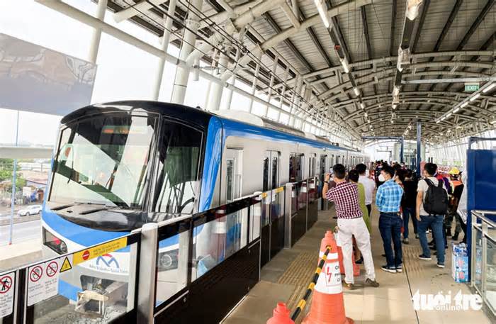 Nỗ lực đưa metro số 1 về đích cuối năm 2023