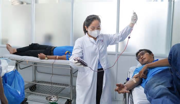 Đoàn viên Công đoàn Bình Thuận tích cực hiến máu cứu người