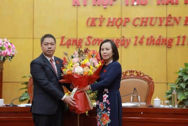 Trưởng Ban Nội chính sinh năm 1978 làm Phó Chủ tịch tỉnh Lạng Sơn