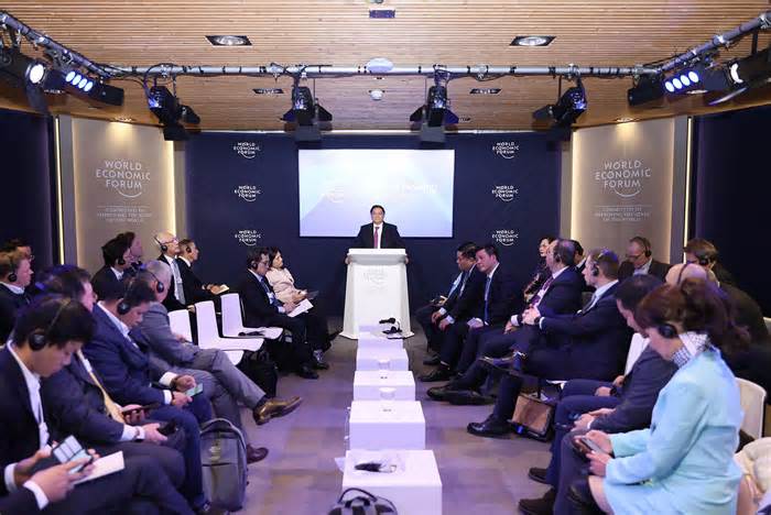 Việt Nam là một trong những nước được doanh nghiệp quan tâm nhất tại WEF Davos 2024