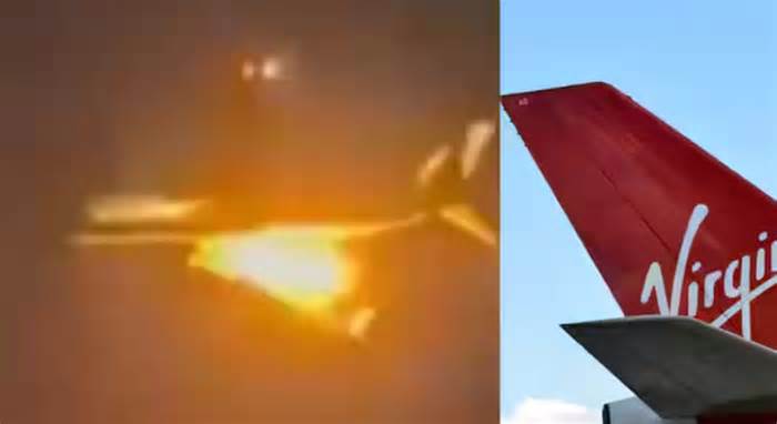 Máy bay hạ cánh khẩn vì động cơ bốc cháy, nghi do chim