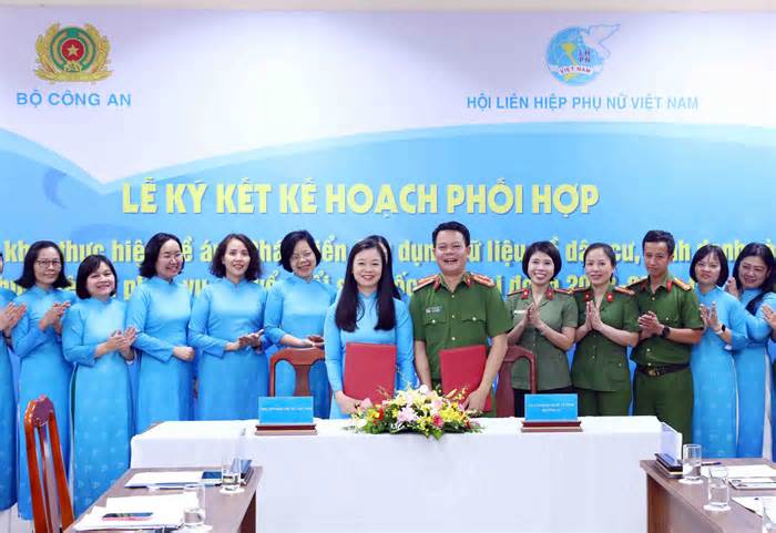 Bộ Công an ký kết với Hội Liên hiệp Phụ nữ Việt Nam về chuyển đổi số