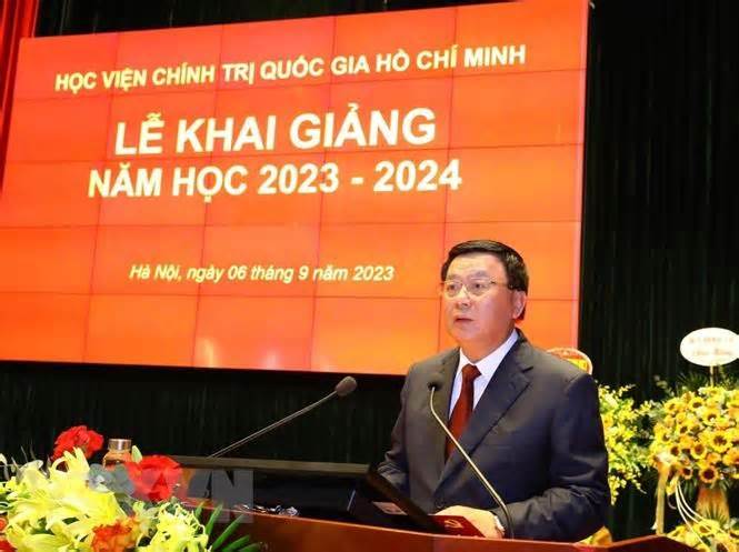 Học viện Chính trị Quốc gia Hồ Chí Minh khai giảng năm học 2023-2024