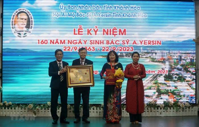 Khánh Hòa: Kỷ niệm 160 năm Ngày sinh bác sỹ Alexandre Yersin