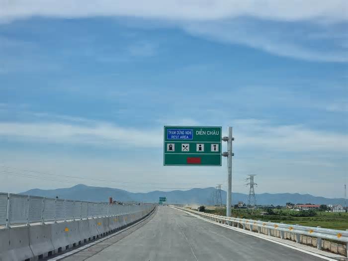 Cao tốc Nghi Sơn - Diễn Châu đã thông tuyến