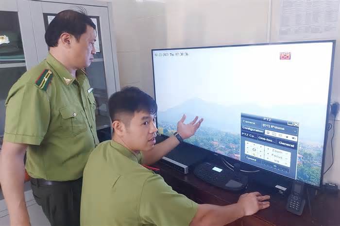 Lắp đặt camera - mắt thần giám sát cháy rừng hiệu quả tại Hà Tĩnh