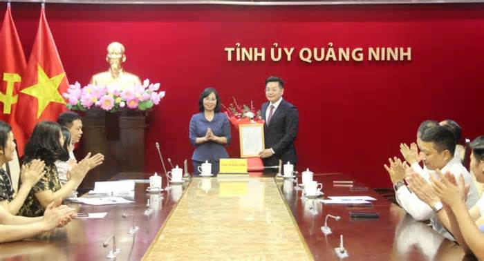 Ban Thường vụ Tỉnh ủy Quảng Ninh bổ nhiệm cán bộ