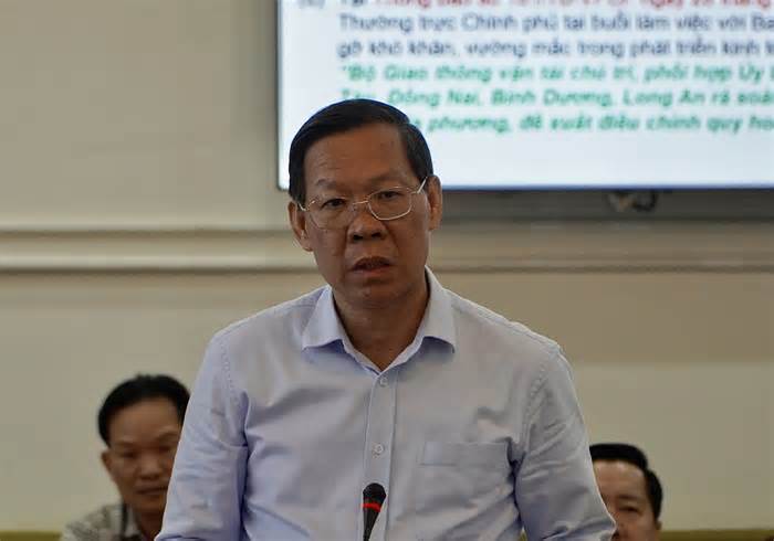 Ông Phan Văn Mãi: 'Vành đai 4 TP HCM phải đạt chuẩn cao tốc'