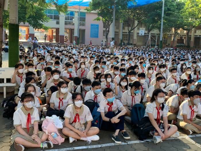 Trường THCS Nguyễn Hữu Thọ, quận 7 công bố kết quả tuyển sinh lớp 6