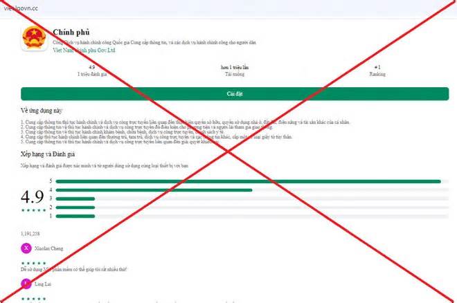 Người phụ nữ mất 500 triệu đồng sau khi tải phần mềm dịch vụ công giả mạo