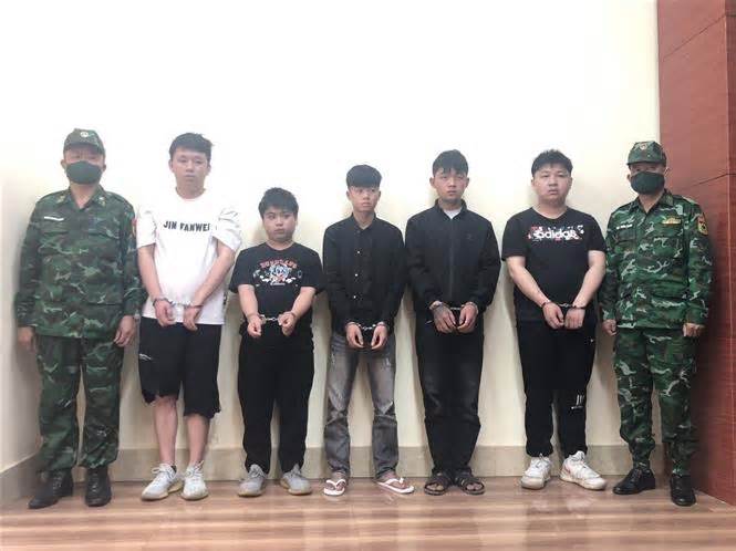 Biên phòng Quảng Ninh bắt năm đối tượng tổ chức nhập cảnh trái phép