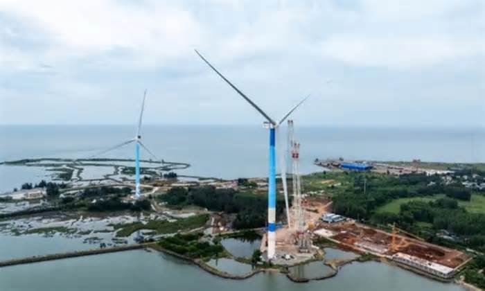 Turbine gió ngoài khơi công suất lớn nhất thế giới