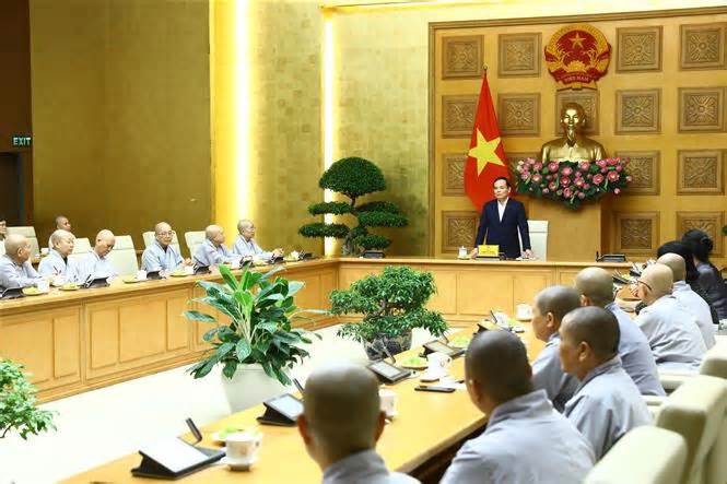 Phó Thủ tướng gặp mặt đại biểu Ni giới Giáo hội Phật giáo Việt Nam