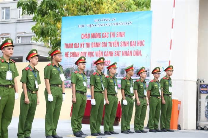 Dạng bài thi tuyển sinh Học viện Cảnh sát nhân dân 2024