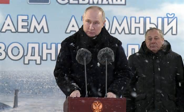 Ông Putin dự lễ hạ thủy 2 tàu ngầm hạt nhân, cam kết hiện đại hóa hải quân Nga