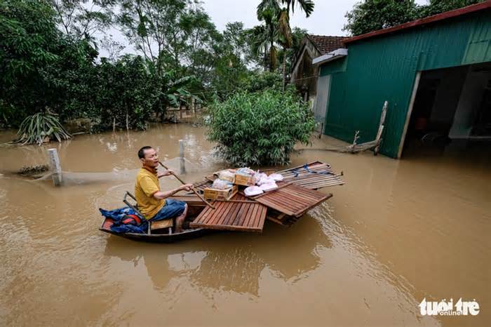 Từ mai, miền Trung mưa lớn, từ Hà Tĩnh đến Quảng Ngãi nguy cơ ngập lụt