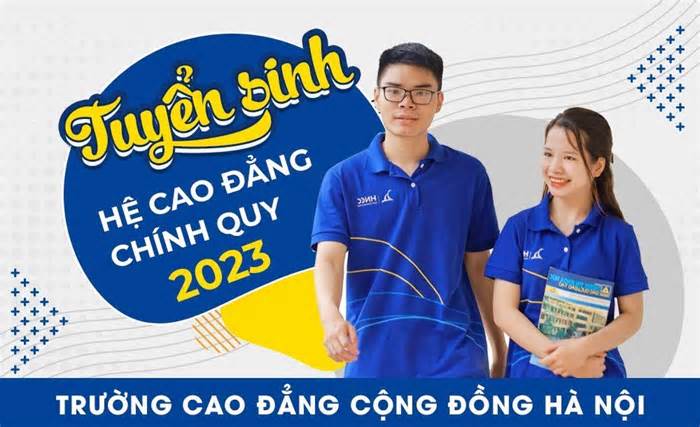 Trường Cao đẳng Cộng đồng Hà Nội 2023 thông báo tuyển sinh