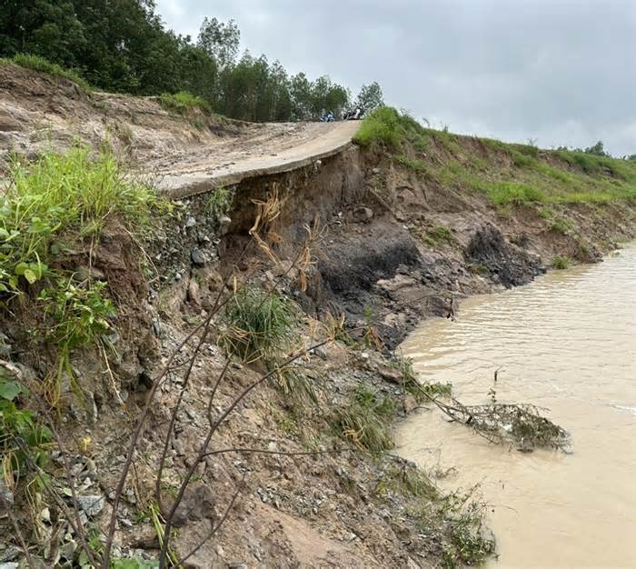 Bình Thuận: Mưa lớn, lũ quét cuốn trôi hàng chục tấn cá, cây nông nghiệp, thiệt hại trên 5 tỷ đồng