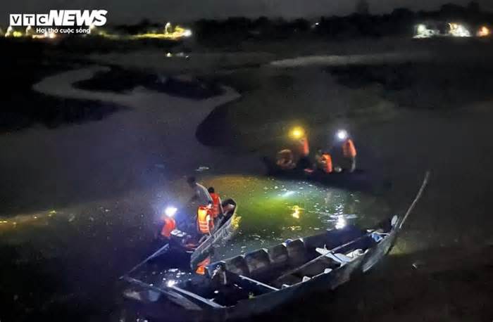 Phú Yên: Lật xuồng trên sông Ba, 1 người chết, 2 người mất tích