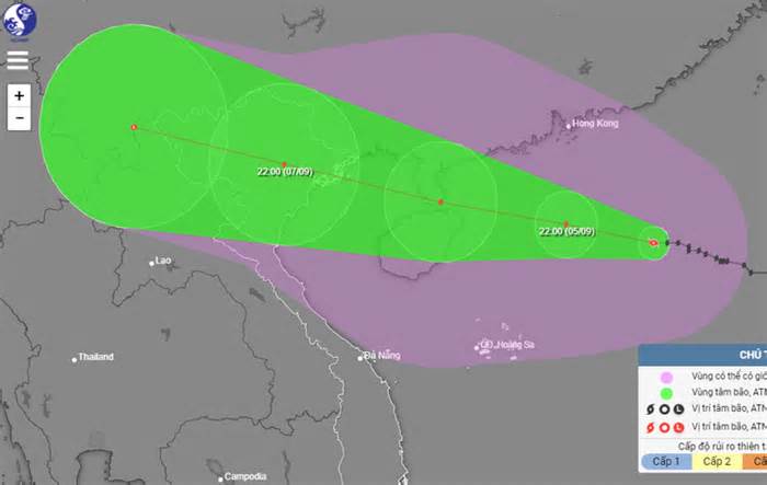 Kịch bản bão số 3 đổ bộ Quảng Ninh - Ninh Bình có xác suất cao nhất