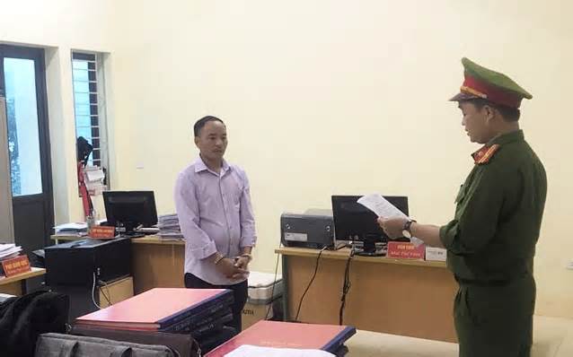Khởi tố cán bộ văn phòng đăng ký đất đai ở Hà Giang