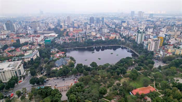 Cận cảnh hiện trạng hồ Thiền Quang trước đề xuất xây dựng 5 quảng trường