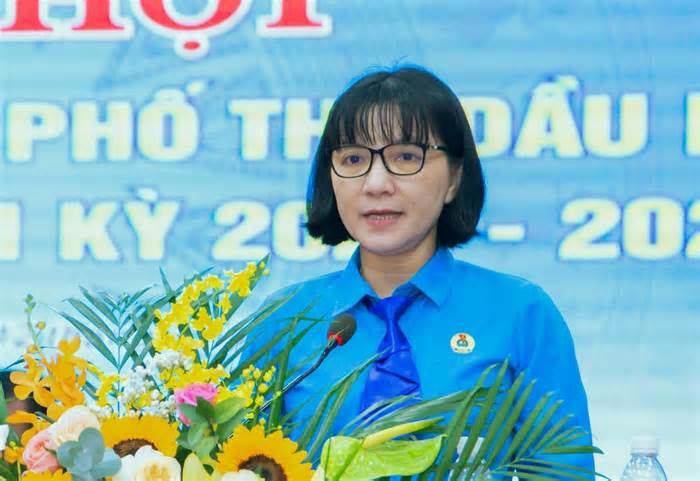 Bà Huỳnh Thị Tuyết Loan được bầu giữ chức vụ Chủ tịch LĐLĐ TP Thủ Dầu Một