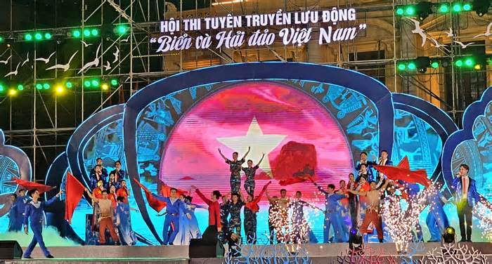 46 đội tham gia hội thi tuyên truyền lưu động Biển và Hải đảo Việt Nam