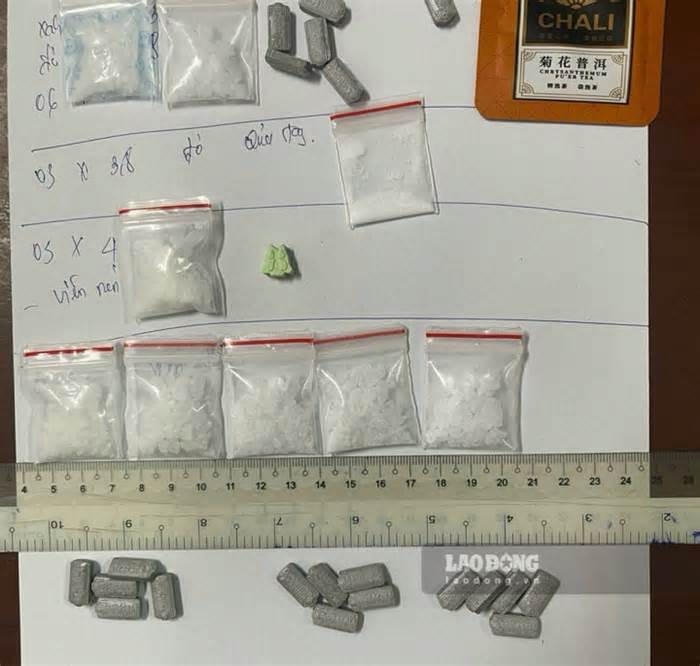 Thuê nhà trọ ở Phú Quốc cất giấu nhiều loại ma túy bị công an phát hiện