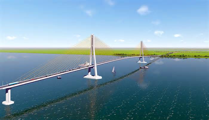 Khởi công cầu Đại Ngãi 8.000 tỷ đồng qua sông Hậu