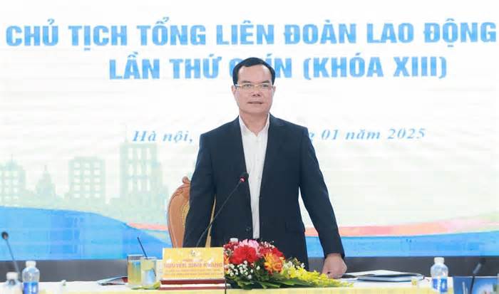 Tổng LĐLĐVN tổ chức hội nghị về sắp xếp tổ chức bộ máy