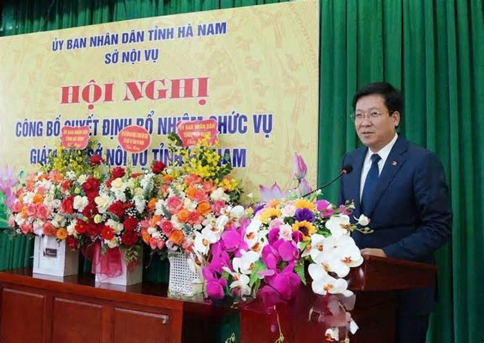 Hà Nam điều động, bổ nhiệm loạt cán bộ đầu năm 2024