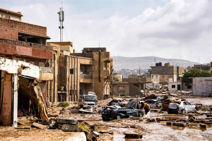 10.000 người mất tích trong lũ lụt chưa từng có ở Libya, thi thể khắp nơi