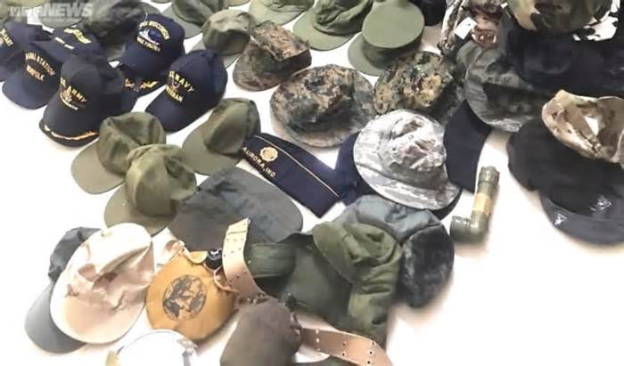 Đà Nẵng: Tiêu hủy gần 500 sản phẩm quần áo, mũ nhãn hiệu quân phục nước ngoài